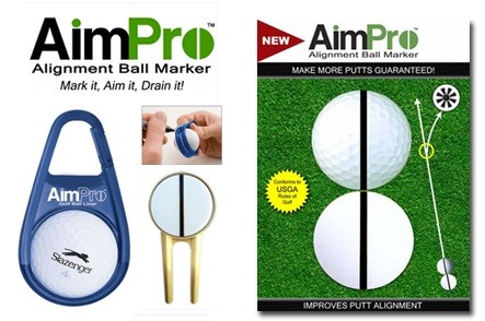 AimPro Alignment Ball Marker GroupGolfer Featured Image
