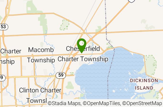 Michigan Indoor Golf Map