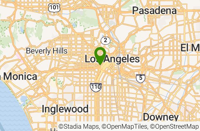 Los Angeles Golf Show Map