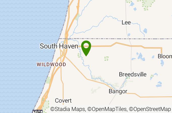 Beeches Golf Club Map