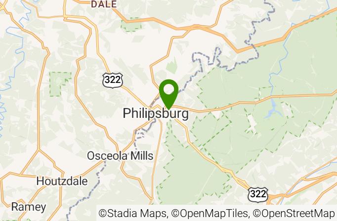 Philipsburg Elks Lodge and Country Club Map