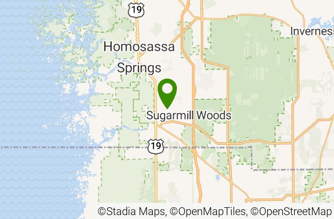 Sugarmill Woods Country Club Map