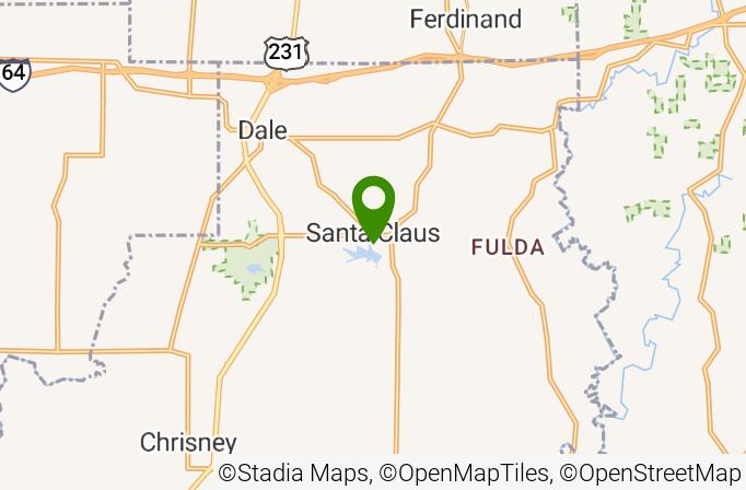 Christmas Lake Golf Course Map