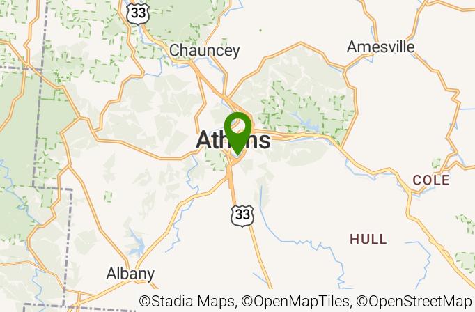 Ohio University Golf Course Map