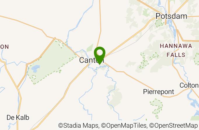 Oliver D. Appleton Golf Course at St. Lawrence University Map