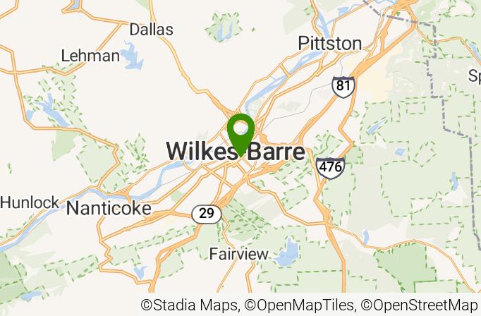 Wilkes-Barre Golf Club Map