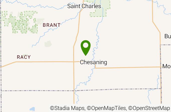 Twin Brooks Golf Club Map