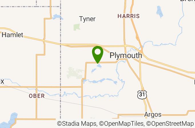 Pretty Lake Golf Club Map