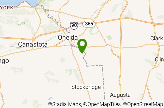 Oneida Community Golf Club Map