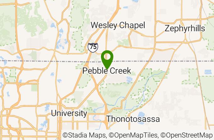Pebble Creek Golf Club Map