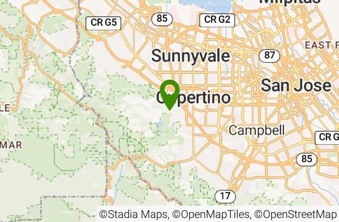 Deep Cliff Golf Course Map