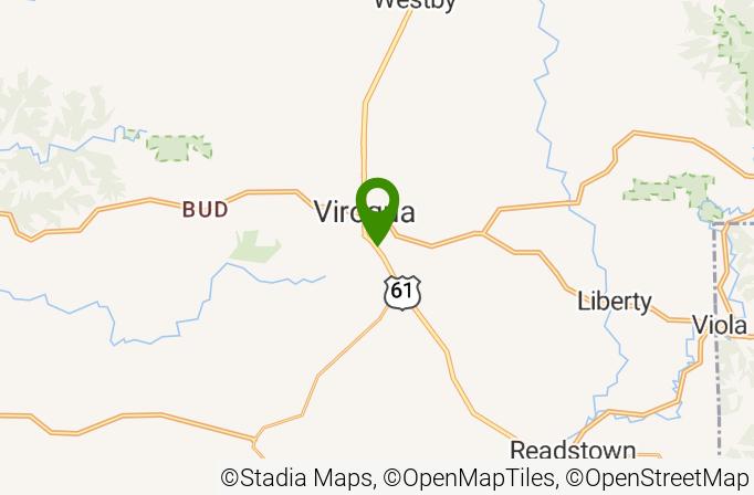 Viroqua Hills Golf Course Map