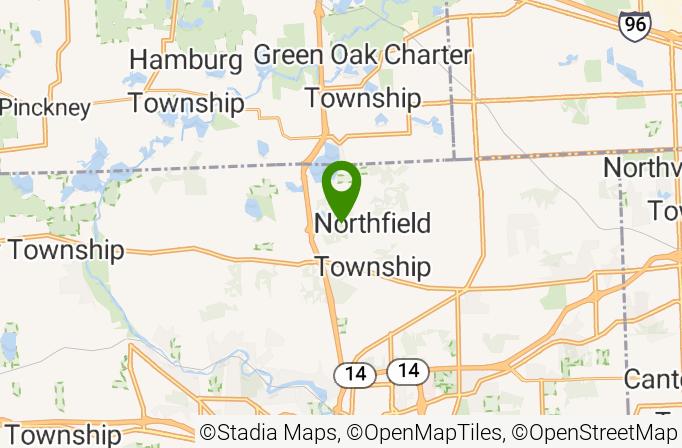 Whitmore Lake Golf Links Map