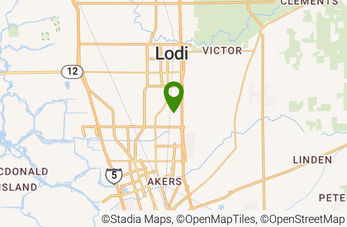 Micke Grove Golf Links Map