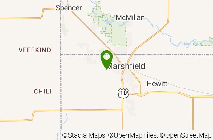 Marshfield Country Club Map