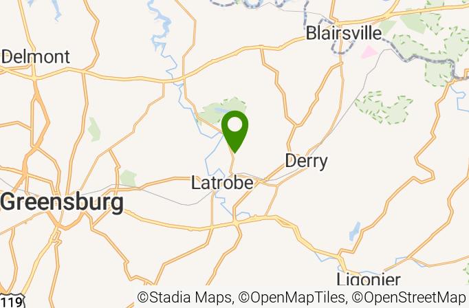 Latrobe Elks Golf Club Map