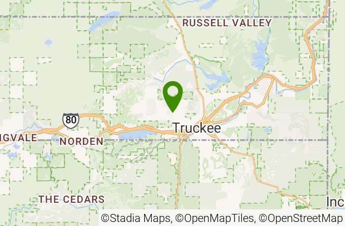 Tahoe Donner Golf Course Map