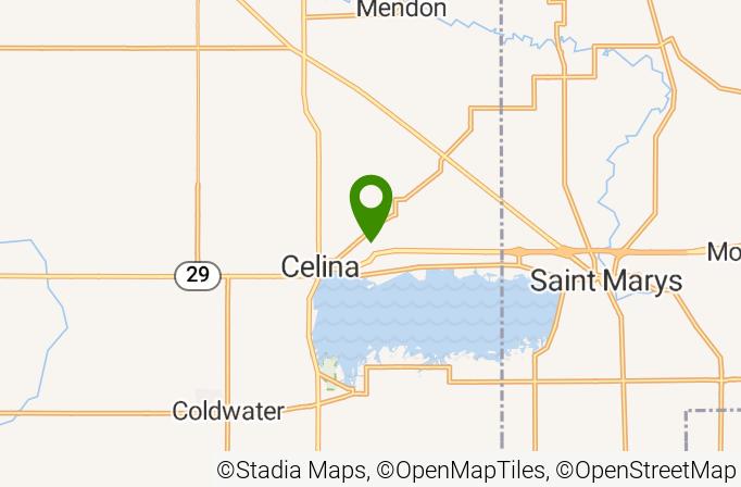 Celina Lynx Golf Club Map