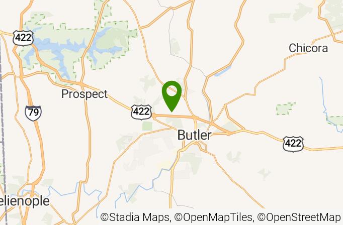 Aubrey's Dubbs Dred Golf Course Map