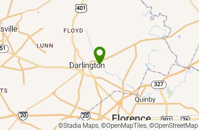 Darlington Country Club Map