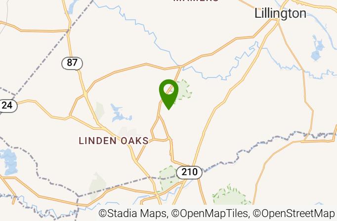 Anderson Creek Golf Club Map