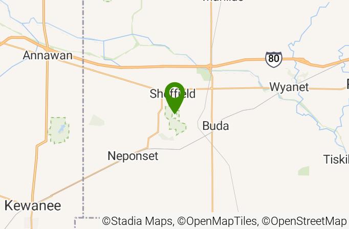 Hidden Lake Golf Club Map