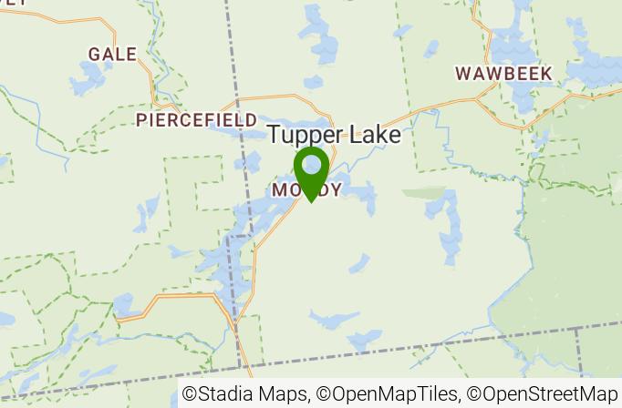 Tupper Lake Golf Club Map
