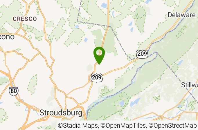 The Poconos Club Map