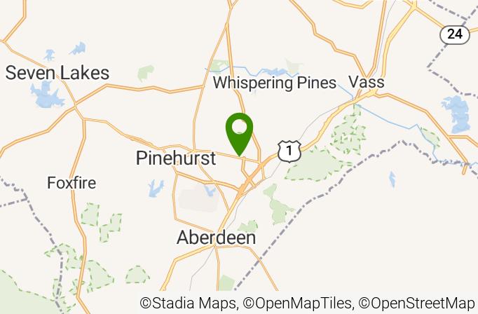 Knollwood Fairways and Driving Range Map