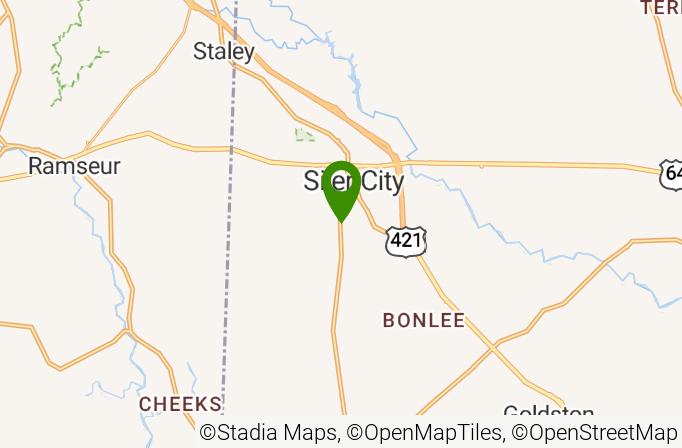 Siler City Country Club Map