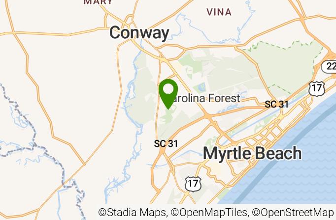 Legends Resort - Heathland Course Map