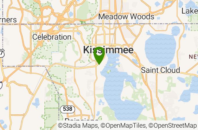 Kissimmee Oaks Golf Club Map