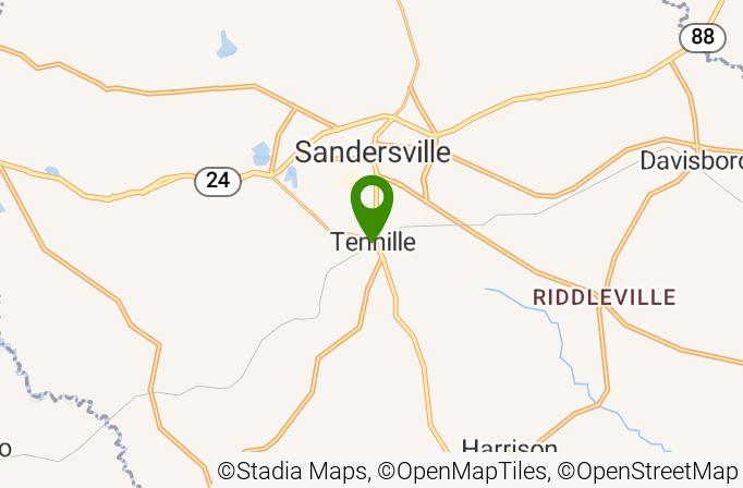 Twin City Country Club Map