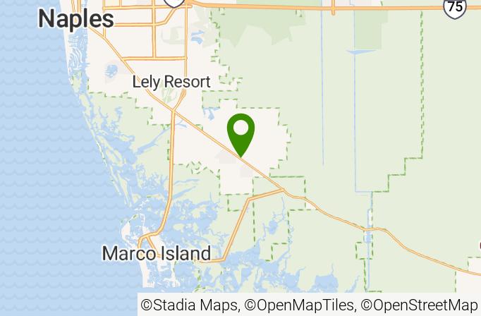 The Links of Naples Map