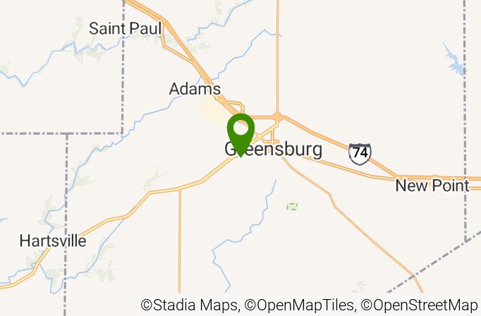 Greensburg Country Club Map