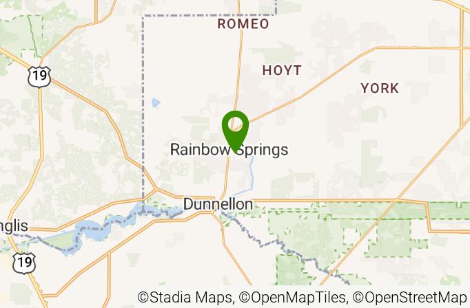 Rainbow Springs Golf and Country Club Map
