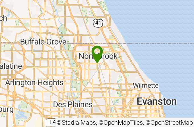 Ben Mutz Golf & PXG Northbrook Map