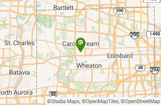 Klein Creek Golf Club Map