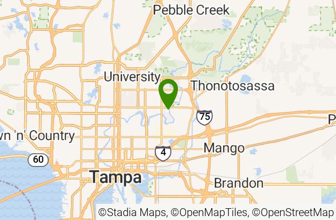 Temple Terrace Golf and Country Club Map