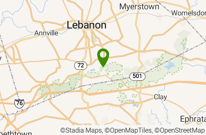 Iron Valley Golf Club Map