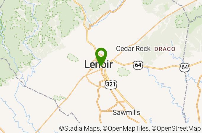 Cedar Rock Country Club Map