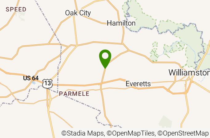 Robersonville Country Club Map