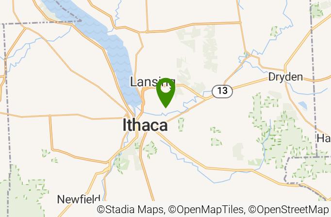 Robert Trent Jones Golf Course at Cornell University Map