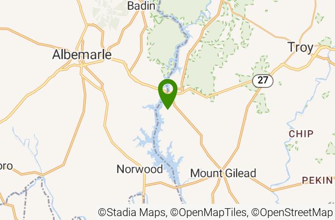 The Tillery Tradition Country Club Map