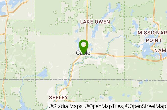 Forest Ridges Golf Course at Lakewoods Resort Map