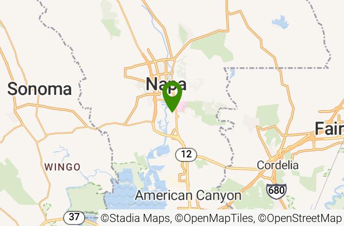 Napa Golf Course Map