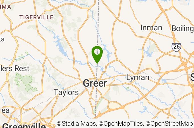 Greer Golf & Country Club Map