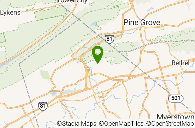 Monroe Valley Golf Club Map