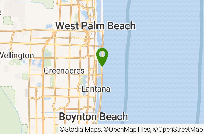 Palm Beach Par 3 Golf Course Map