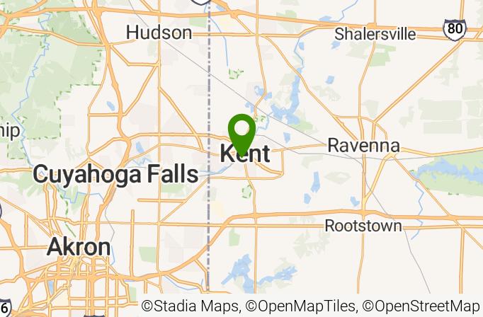 Kent State University Golf Course Map